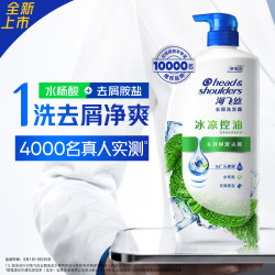 海飞丝 去屑洗发露 怡神冰凉型 1kg