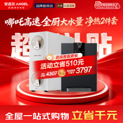安吉尔 哪吒高速全厨净水器1600G 家用净水机 10年长效RO膜厨房纯水机 航天除菌科技