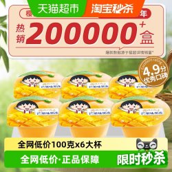 樱桃小丸子 果冻 芒果味 600g