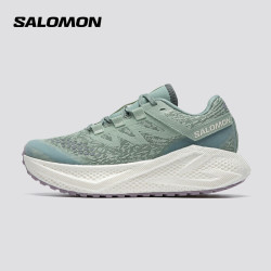 萨洛蒙 女款 户外运动轻量舒缓减震包裹舒适跑步鞋 AERO GLIDE 3 GRAVEL 浪花蓝 478126