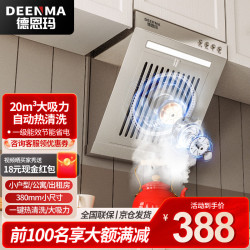 德恩玛 DEENMA）小型油烟机单灶抽油烟机家用公寓小户型小尺寸出租房迷你一级能效