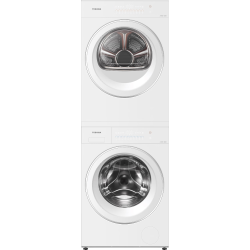 东芝 DG-12T189BW+12T189BW 热泵烘干全变频智投 12kg洗烘套装