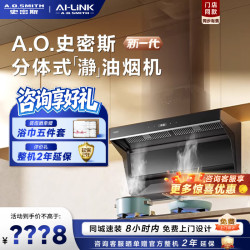 A.O.SMITH 油烟机CXW-400-Z3AWi 一级能效大吸力顶侧双吸抽油