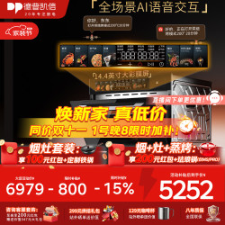 德普 凯信（Depelec）2026年德普TD55X AI全场景语音交互无缝内胆蒸烤一体机一体拉伸全陶瓷内胆蒸烤箱