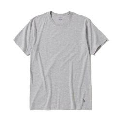 RALPH LAUREN Polo Ralph Lauren 保罗拉夫劳伦短袖圆领汗衫,1.25 下摆标志印花,经典版型,圆领汗衫, 石楠灰