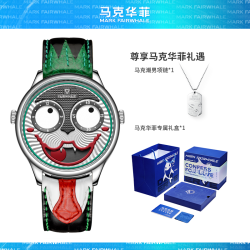 马克华菲 男士石英表 小丑个性款