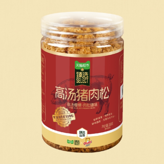 88VIP：厨师 高汤猪肉松300g纯猪肉高蛋白味鲜醇厚儿童早餐零食寿司专用