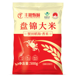 丰粮甄厨 盘锦大米蟹田稻海香米500g/袋 500g
