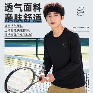 PUMA彪马 圆领长袖 黑色 L码 运动T恤