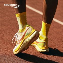 saucony 减震防滑耐磨 男士运动鞋
