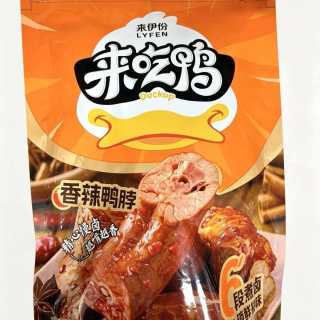 来伊份 香辣鸭脖128g