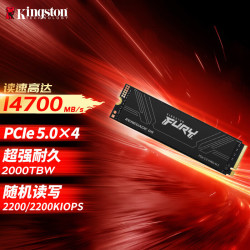 金士顿 RENEGADE G5 M.2 固态硬盘 2TB（PCIe 5.0）