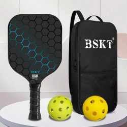 BSKT 匹克球纤维儿童中小学生专业板球全套皮克球板拍pickleball球拍