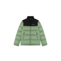 Champion 秋冬男士保暖棉服拼色时尚立领休闲