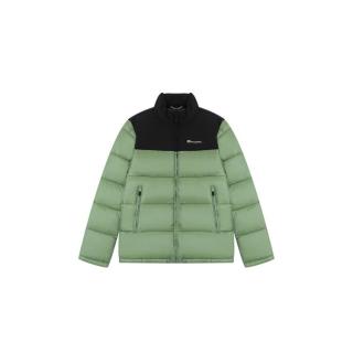 Champion 男士立领拼色棉服