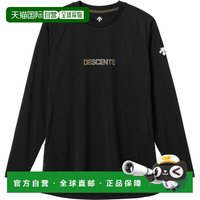 迪桑特 日本直邮DESCENTE 练习衬衫长袖排球男女通用DV5FLT02U-BK