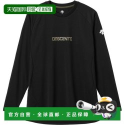迪桑特 日本直邮DESCENTE 练习衬衫长袖排球男女通用DV5FLT02U-BK