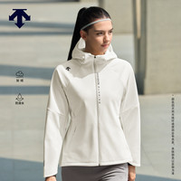 迪桑特 WOMEN'S RUNNING系列女士3L复合防泼水抓绒梭织外套新品 CR-奶油色 M (165/84A)