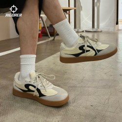 准者 宽头德训鞋男鞋经典复古阿甘鞋运动休闲板鞋薄底足球风情侣鞋