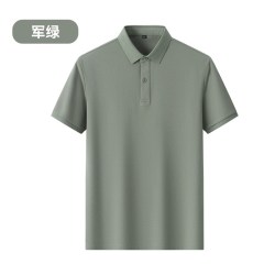 鸭鸭羽绒服 鸭鸭2026秋冬新款男Polo衫时尚舒适T恤宽松商务轻薄短款短袖上衣Y