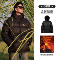 骆驼 羽绒服男女2026新款秋冬户外连帽羽绒衣加厚防泼水面包服外套