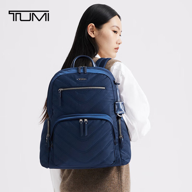 TUMI Vista系列女士双肩包 黑色