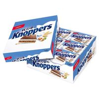 二宝 Knoppers优力享牛奶榛子巧克力威化饼干儿童零食600g