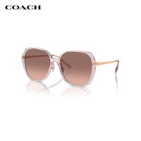 COACH 春季新款太阳镜女渐变吴谨言同款墨镜方形眼镜0HC8403D