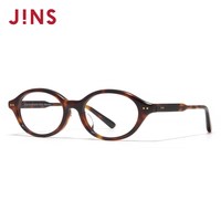 JINS 近视眼镜书呆子板材椭圆小框可加配防蓝光镜片UCF26S179