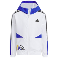 adidas 儿童连帽防风外套