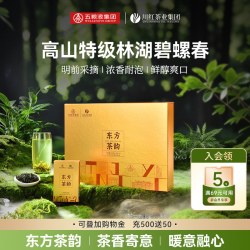 川红 2026新茶 川红特级林湖碧螺春 东方茶韵 120g中秋送礼