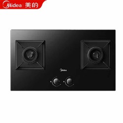美的 家用燃气灶双灶大火力猛火灶灶具台嵌入式两用5.0KW猛火灶JZT-Q330
