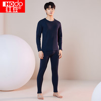 Hodo 秋衣秋裤男女士 男款-藏青 L 170/95