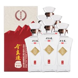 今良造 V15 52度浓香型白酒整箱纯粮食酒高度老酒送礼盒装