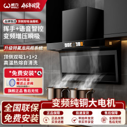 威力 油烟机大吸力新款顶侧双吸家用自清洗静音一级能效