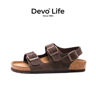 Devo Life 软木凉鞋男女同款夏季时尚拖鞋情侣休闲凉拖鞋 2627