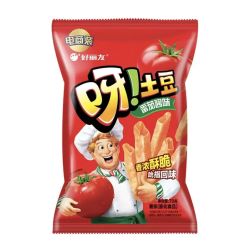 好丽友 薯条党必吃 呀！土豆 番茄酱味 70g 酸甜解腻