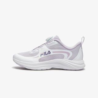 FILA 女中大童（33-40）儿童旋钮扣舒适宽松轻便跑鞋