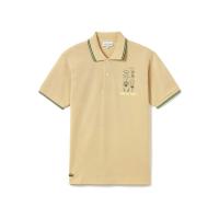LACOSTE 男士纯棉印花短袖POLO衫