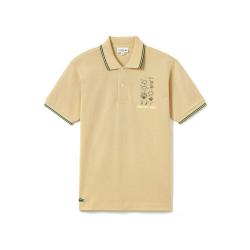 LACOSTE 男士纯棉印花短袖POLO衫