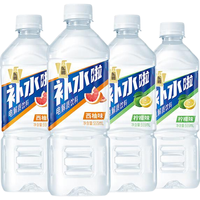 东鹏 特饮东鹏补水啦电解质水饮料555ml*4瓶健身补盐液多口味 2瓶西柚+2瓶柠檬