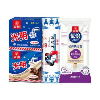 光明 白色冰砖双色100g＊5盒 任选
