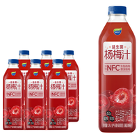 味动力 益生菌杨梅汁 1.25L*6瓶 复合果汁饮料