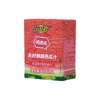润诺 无籽麒麟西瓜汁 200ml*12盒 果汁饮料