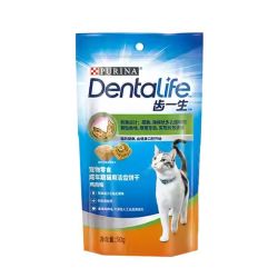 齿一生猫饼干鸡肉味酥脆洁齿清新口气磨牙洁牙互动猫零食400g