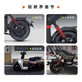 霓星 CC3Max 智能长续航 电动轻便摩托车