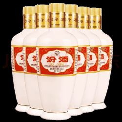 汾酒 53度 出口型 清香型白酒 250mL 6瓶      山西杏花村 清香型白酒
