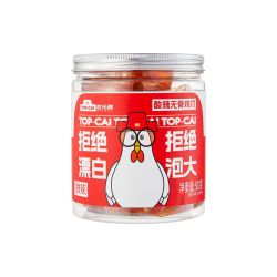 状元蔡 酸辣无骨鸡爪 500g 微辣桶装
