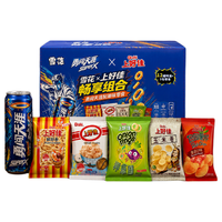 雪花 勇闯天涯SuperX啤酒330ml*12听+上好佳40g*5包组合装