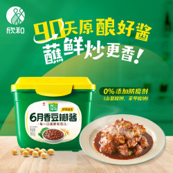 欣和 葱伴侣6月香豆瓣酱 800g 盒装